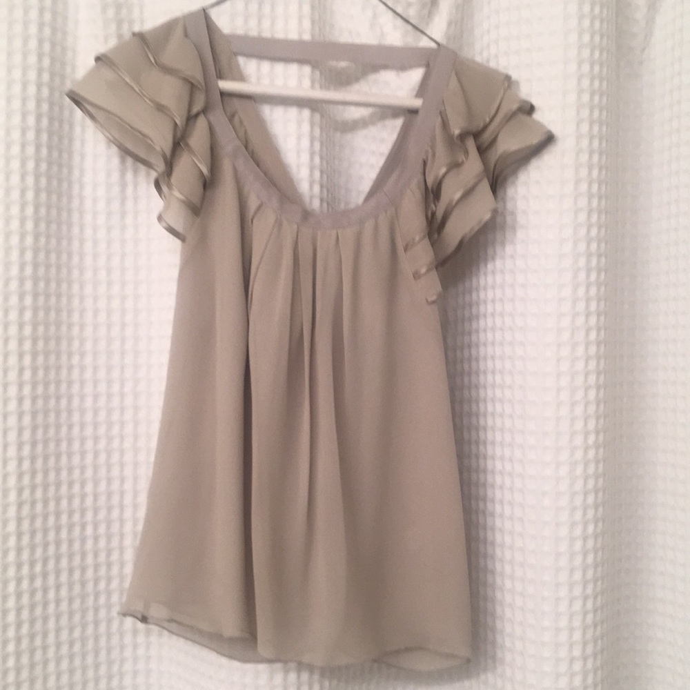 Gray blouse